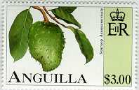 Soursop stamp