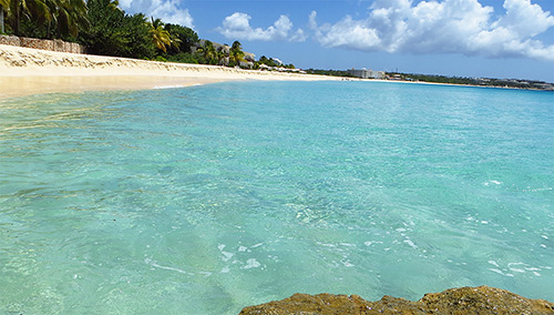 [Click to enlarge beach at Cap Juluca]